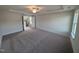 Large carpeted bonus room area with multiple windows at 150 Steppe Way, Garner, NC 27529