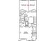 The upper floorplan shows a primary bedroom and two additional bedrooms at 281 Chesapeake Commons St # 95, Garner, NC 27529