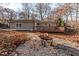 Spacious backyard with a deck and firepit area, perfect for outdoor entertaining at 6512 Johnsdale Rd, Raleigh, NC 27615