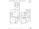 Detailed floor plan showcasing layout of both first and second floor of the home at 1721 Burnette Garden Path, Raleigh, NC 27612