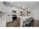 Beautiful kitchen featuring a central island with seating and stainless steel appliances at 709 Jamescroft Way, Rolesville, NC 27587