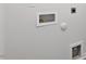 Utility room wall with water and drain hookups at 98 Ethel Ln, Angier, NC 27501
