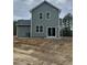 Gray house exterior with two-story siding and sliding doors at 788 Roberts Rd, Sanford, NC 27332