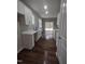 Modern kitchen with white cabinets and access to backyard at 788 Roberts Rd, Sanford, NC 27332