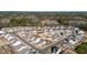 Neighborhood aerial view with similar homes, street layout, yards, and community amenities at 2062 Alderman Way, Creedmoor, NC 27522