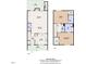 Detailed floor plan showcasing the layout and dimensions of the home at 9009 Grassington Way, Raleigh, NC 27615