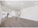 Open concept living area featuring hardwood floors and lots of space at 150 Whimbrel Ct, Lillington, NC 27546