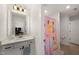 Bathroom includes a vanity and shower, providing functionality and style at 254 Dungannon, Clayton, NC 27520