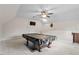 Spacious game room with high ceilings, recessed lighting, and ample space for recreation and entertainment at 4324 Brighton Ridge Dr, Apex, NC 27539