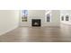 Living room with a fireplace at 89 Jumper St, Wendell, NC 27591