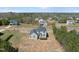 Expansive aerial view of a newly constructed home in a peaceful residential neighborhood at 40 Misty Mountain, Spring Hope, NC 27882