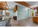 Utility space with a washer/dryer, desk, and plenty of storage for a variety of uses at 5317 Burning Oak Ct, Raleigh, NC 27606