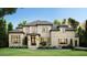 Two-story house with brick exterior, gabled roof and landscaping at 9125 Overlook Crest Dr, Wake Forest, NC 27587