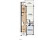 Detailed floor plan showcasing a garage, foyer, pocket office, and bedroom 4 with dimensions for layout planning at 203 Pond Vw Ct # 1, Fuquay Varina, NC 27526