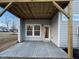 Back patio with view of the yard at 203 Pond Vw Ct # 1, Fuquay Varina, NC 27526