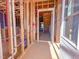 Spacious entryway featuring wood framing, rough plumbing, and a view into the next room at 205 Pond Vw Ct # 2, Fuquay Varina, NC 27526