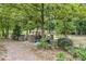 Fuquay Mineral Spring Park featuring a gazebo and bridge amid lush greenery at 207 Pond View Ct # 3, Fuquay Varina, NC 27526