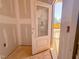 Unfinished doorway opening to the outside at 207 Pond View Ct # 3, Fuquay Varina, NC 27526