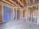 Image showing interior wooden framework and layout of a new construction home at 207 Pond View Ct # 3, Fuquay Varina, NC 27526