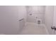 A utility room with hook ups for washer and dryer and wire shelving on top at 207 Pond View Ct # 3, Fuquay Varina, NC 27526