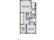 Second floor layout featuring the owner's suite, second bedroom, and pocket office space at 209 Pond View Ct # 4, Fuquay Varina, NC 27526
