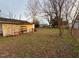 Large backyard with shed and plenty of space at 305 W K St, Erwin, NC 28339