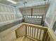 Spacious, unfinished two car garage with wood stairs at 45 Covey Rise Way, Lillington, NC 27546