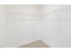 Bright walk-in closet featuring a wire shelving system for optimal organization at 63 Whimbrel Ct, Lillington, NC 27546