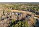High-angle view of house and surrounding area at 106 Alder Pl, Chapel Hill, NC 27517