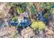 Housetop view showing home's size and backyard at 106 Alder Pl, Chapel Hill, NC 27517