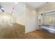 Spacious bonus room with hardwood floors and access to garage at 106 Alder Pl, Chapel Hill, NC 27517