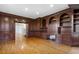 Large office with extensive built-in cabinetry at 106 Alder Pl, Chapel Hill, NC 27517