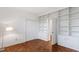 Bright office with built-in shelving and hardwood floors at 106 Alder Pl, Chapel Hill, NC 27517