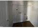 Empty laundry room ready for washer, dryer and shelving at 200 Ironwood Lot 39 Blvd, Youngsville, NC 27596