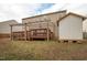 Backyard with deck and shed at 3069 Buttonwood Ln, Clayton, NC 27520