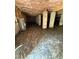 Unfinished basement showing water heater and concrete pillars, ready for customization at 40 Moonraker Dr, Spring Hope, NC 27882