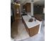 Kitchen featuring an open floor plan, countertops, and tile flooring at 42 Melstone Turn, Durham, NC 27707
