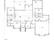 A clear reflected ceiling plan of the home, showing the layout of the rooms at 4804 Jefferson Ln, Raleigh, NC 27616