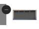 A rendering of a garage door with dark trim and detailing at 4804 Jefferson Ln, Raleigh, NC 27616