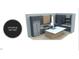 The kitchen and wet bar feature sleek grey cabinetry and stainless appliances at 4804 Jefferson Ln, Raleigh, NC 27616