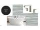 Luxurious Primary bath design featuring a freestanding tub, stylish faucet, and elegant stone tile accents at 4804 Jefferson Ln, Raleigh, NC 27616