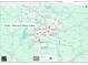 A map showing nearby parks, trails, and major lakes that can be visited in the area at 5705 Katha Dr, Holly Springs, NC 27540