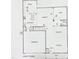 Detailed first floor plan displaying the kitchen, Gathering room, dining area, garage, and living spaces at 101 Clardona Way, Holly Springs, NC 27540