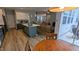 Open concept kitchen, breakfast nook, and living room area at 101 Clardona Way, Holly Springs, NC 27540