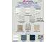 Material selections for Adams Homes Lot #90, showcasing cabinet, backsplash, and countertop options at 69 Streamline Ct, Lillington, NC 27546