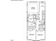 Second floor plan with two bedrooms, loft, and primary suite at 1012 Westerland Way # 201, Durham, NC 27703