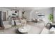 Open concept kitchen with island and modern appliances at 1012 Westerland Way # 201, Durham, NC 27703