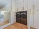 Well-organized closet features custom built-ins, including space for a washer and dryer at 1425 Sky Vista Way, Raleigh, NC 27613