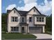 Two-story home with gray accents and landscaping at 5168 Church Rd # 22, New Hill, NC 27562