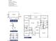 Detailed floor plan showcasing the layout of the home, including bedrooms, living areas, and patio at 587 Glenkirk Pl, Garner, NC 27529